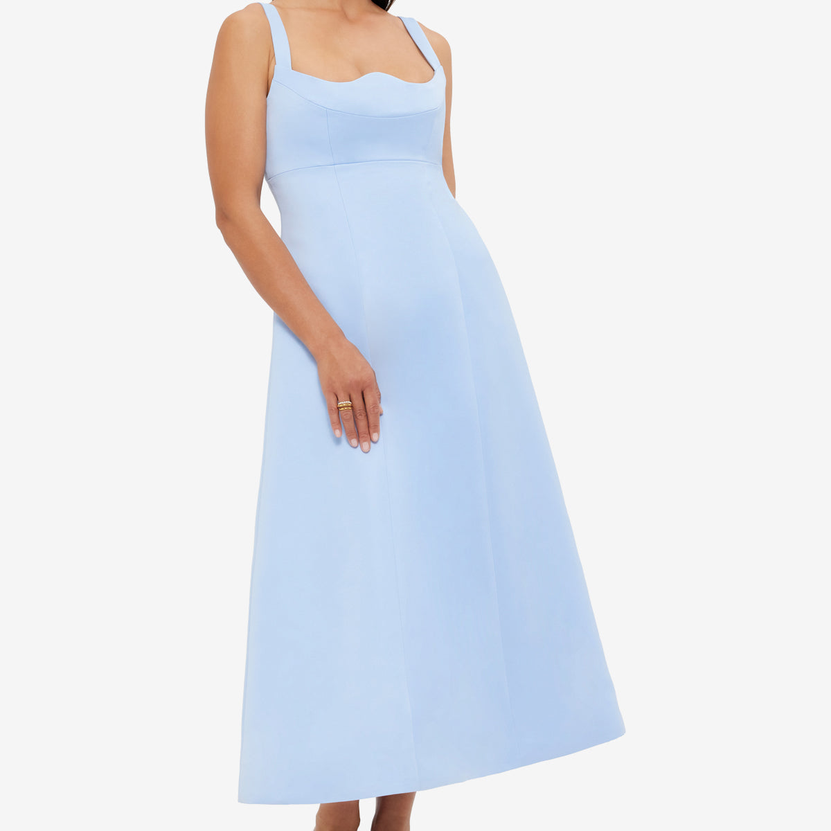 Leo Lin - Odette Midi Dress - Sky Blue