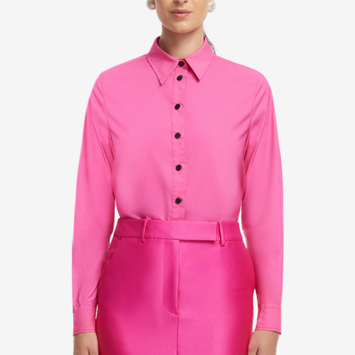 Rosaline Shirt - Hot Pink LEO LIN Rosaline Shirt - Hot Pink LEO LIN