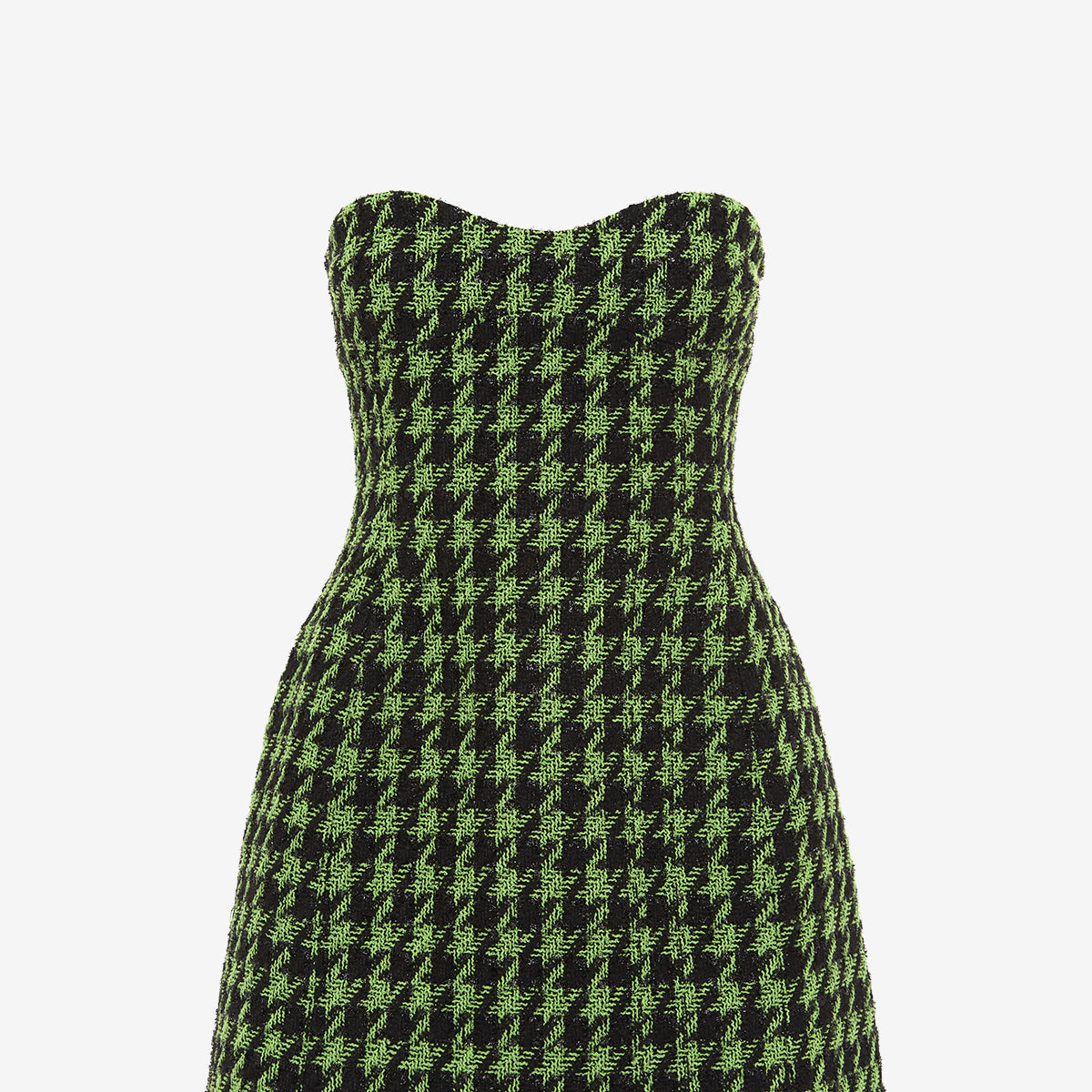 Rosario Tweed Mini Dress - Houndstooth