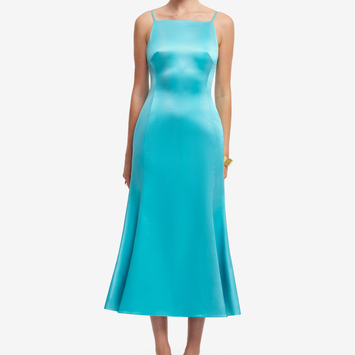 Regina Wool Blend Midi Dress