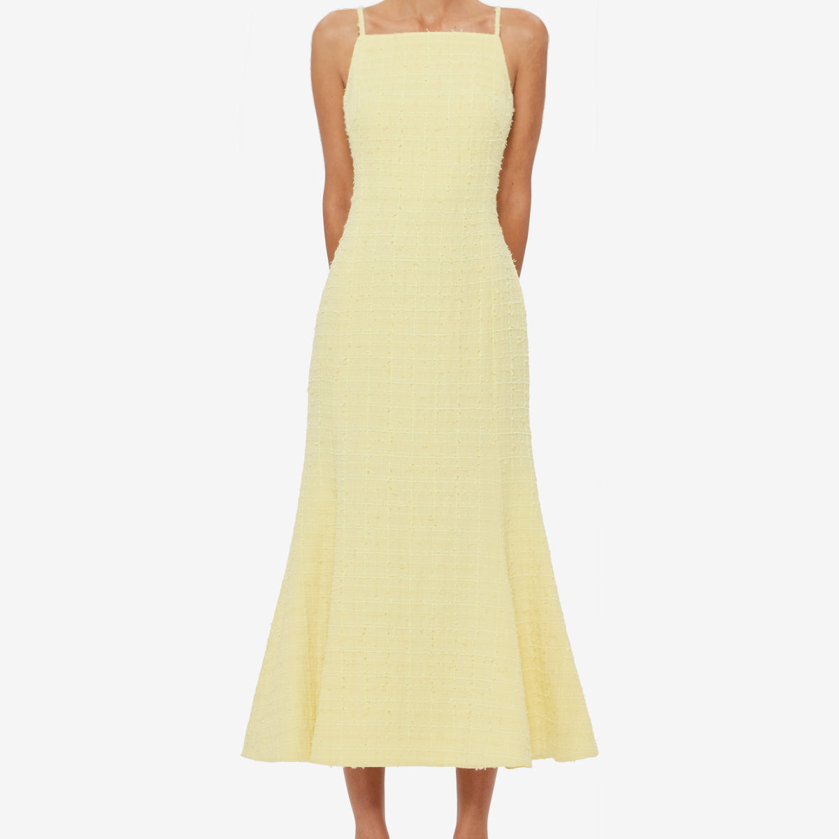Regina Tweed Midi Dress