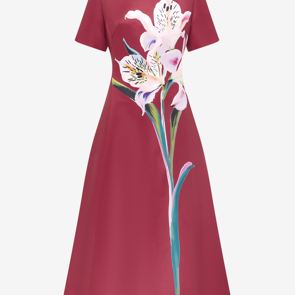 chinese dress ladies Caroline Short Sleeve Midi Dress main image 0