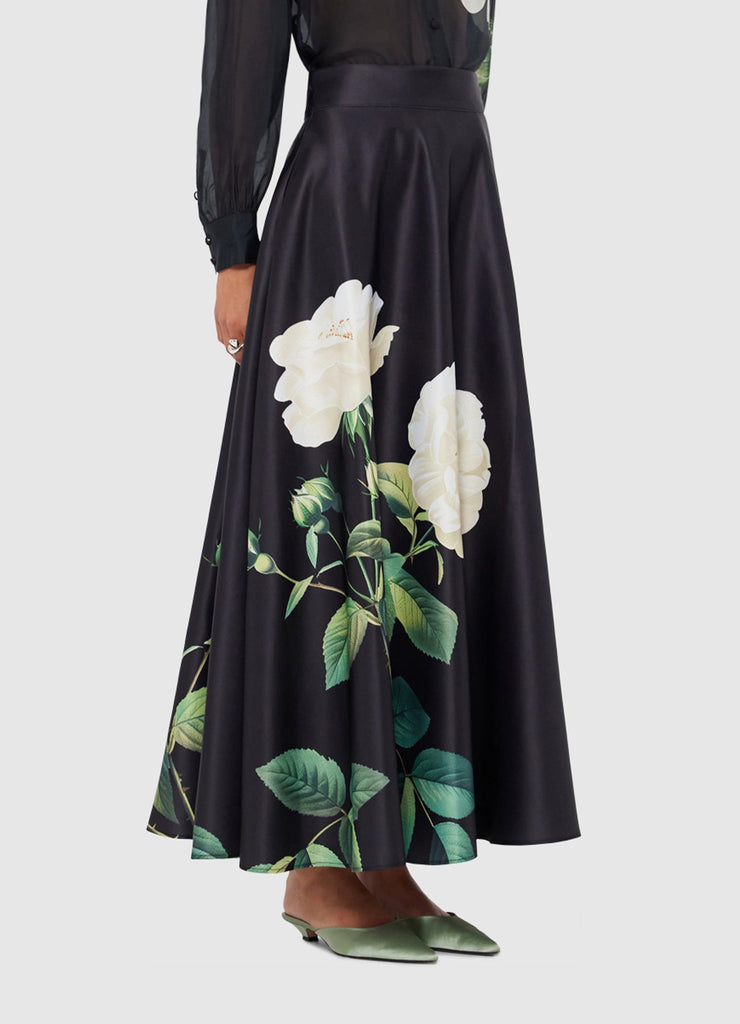 Starlina Wide Waistband Maxi Skirt Rosewater