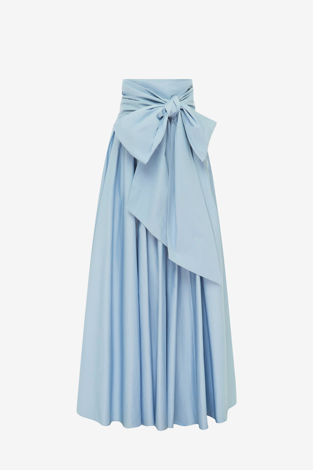 Exclusive LEO LIN Valerie Maxi Skirt - Powder Blue