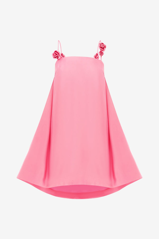 Exclusive LEO LIN Fiona Rose Mini Dress - Pink