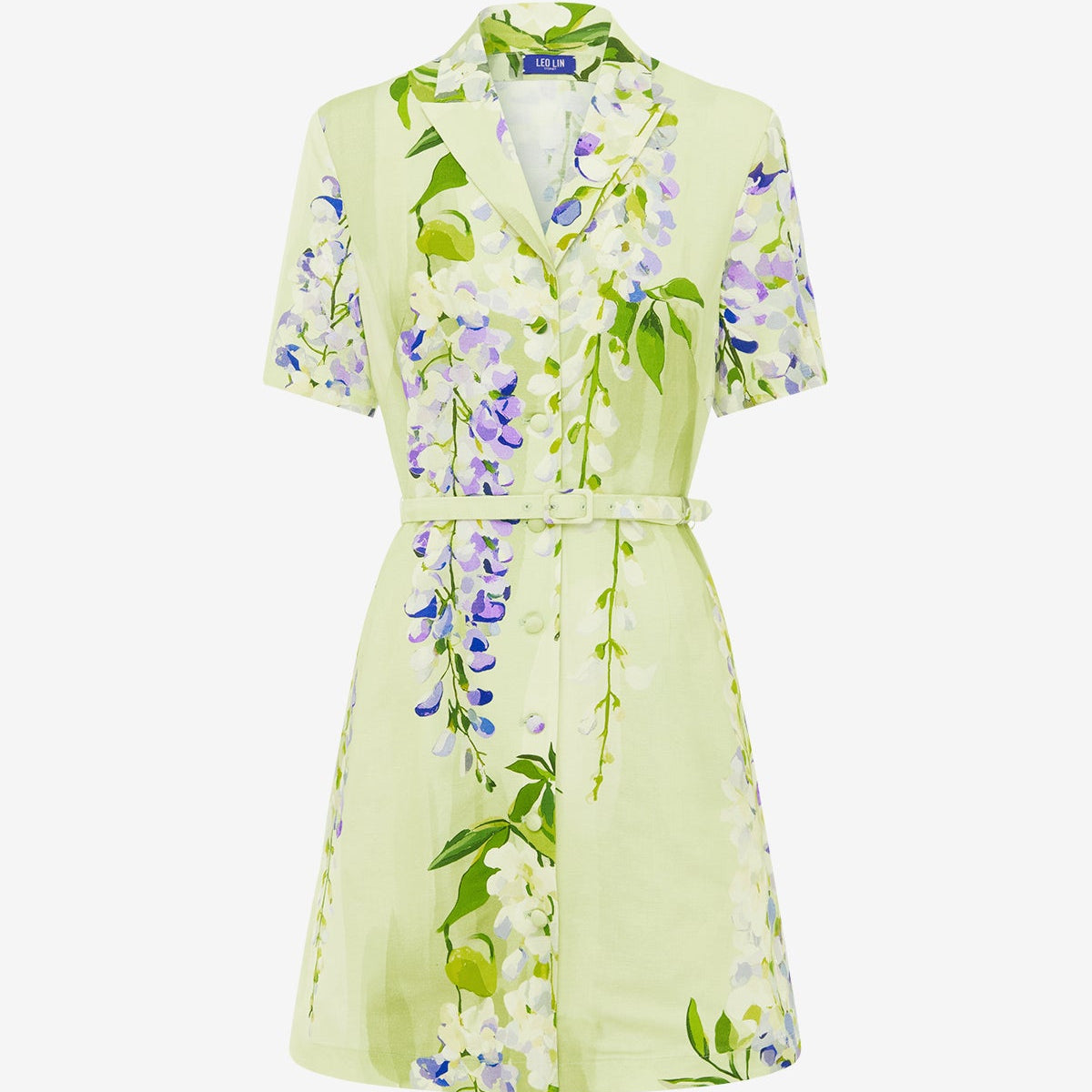 leo lin floral dress LEO LIN - Ava Appliqu Floral Bustier Maxi Dress