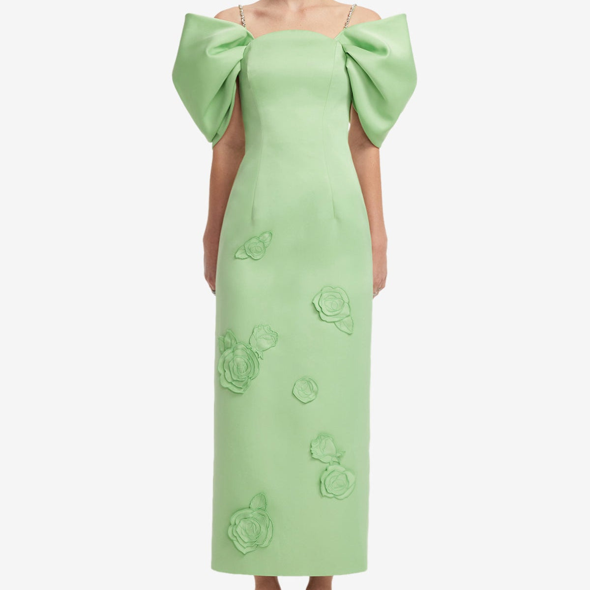 chinese dress ladies Juniper 3-Tier Embroidered Maxi Dress