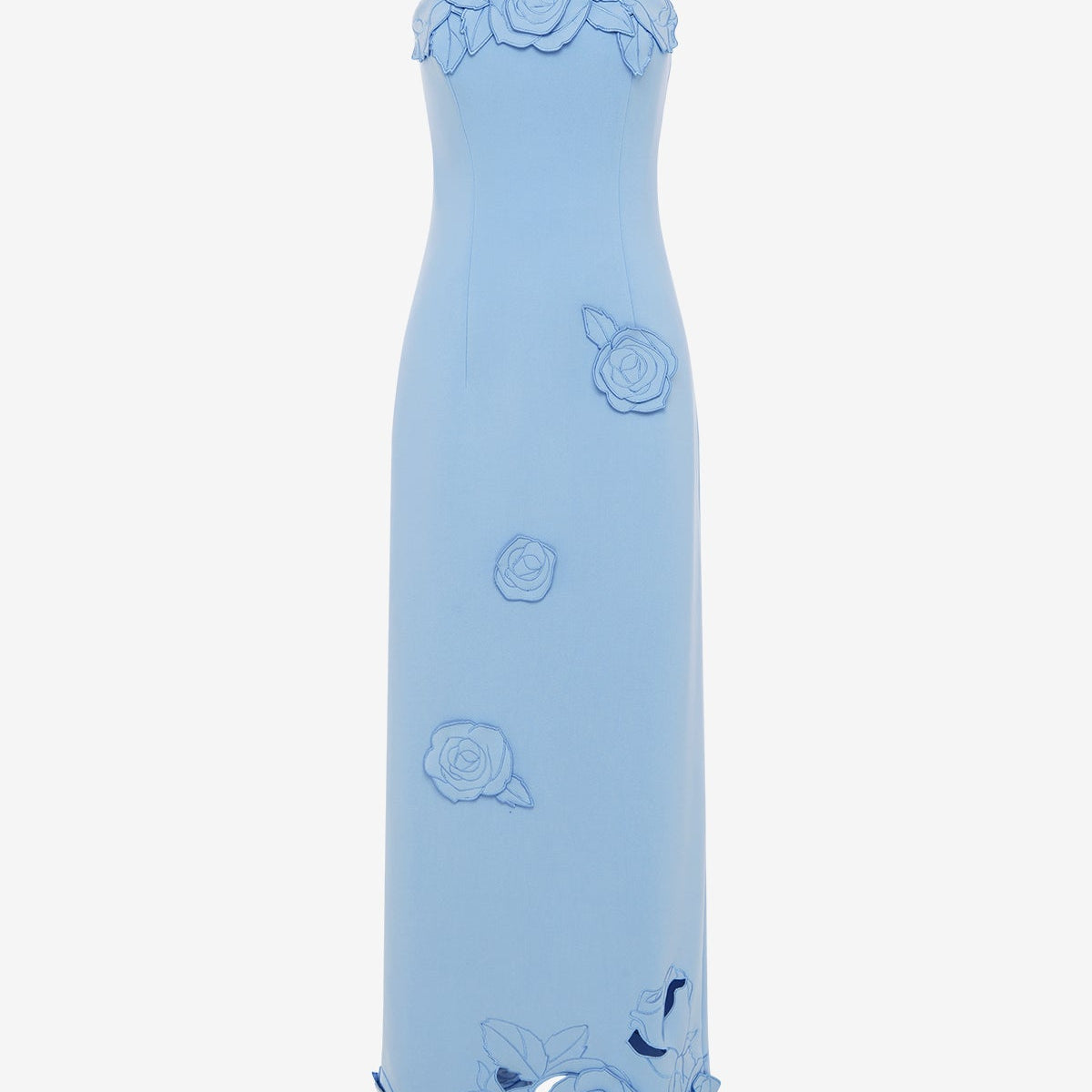 Rayna Appliqué Bustier Maxi Dress