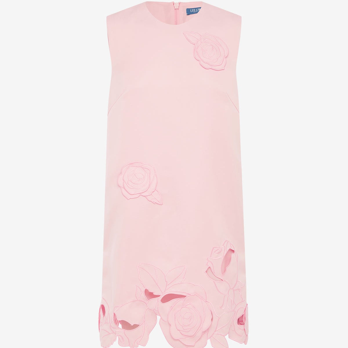 Yvonne Appliqu Mini Dress - Blush Pink Yvonne Appliqu Mini Dress - Blush Pink