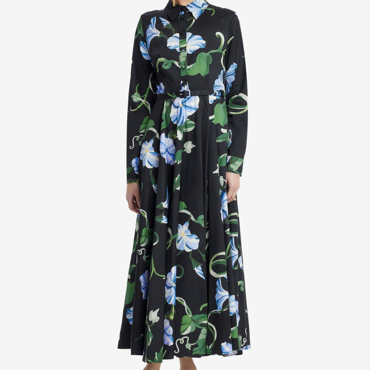 LEO LIN - Zara Shirt Midi Dress