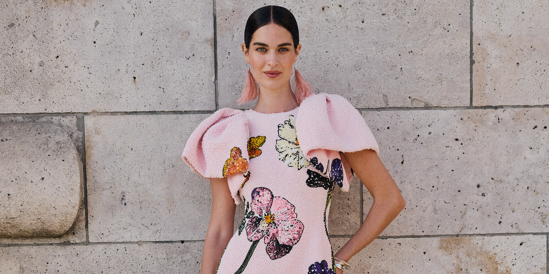 leo lin pink floral dress Leo Lin Rayna Pink Floral Gown | Pink Formal Dress, Pink Bridesmaid Dress, Pink Wedding Guest Dress by Leo Lin