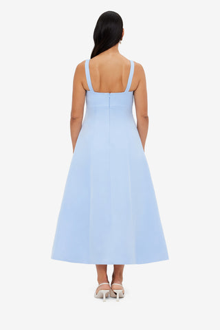 Exclusive LEO LIN Odette Midi Dress - Sky Blue