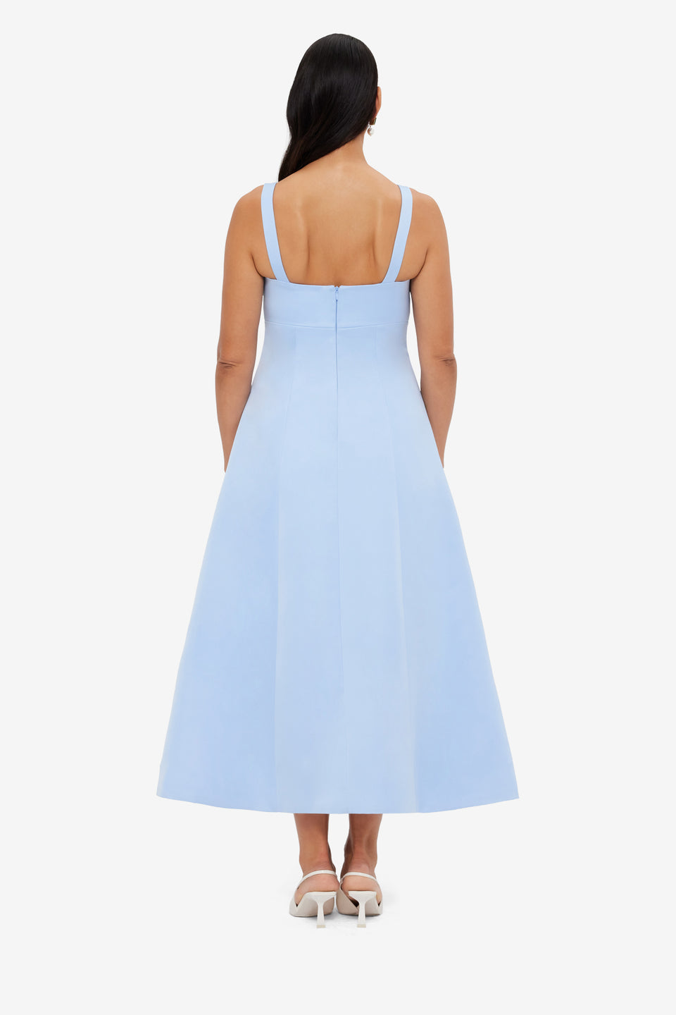 Exclusive LEO LIN Odette Midi Dress - Sky Blue