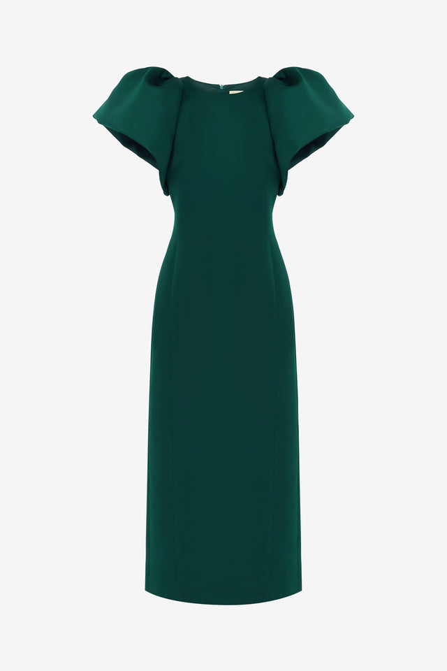 Exclusive LEO LIN Lucinda Maxi Dress - Emerald