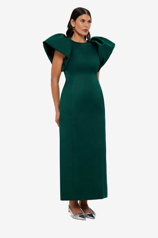 Exclusive LEO LIN Lucinda Maxi Dress - Emerald