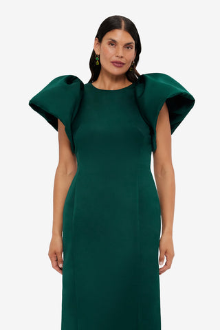 Exclusive LEO LIN Lucinda Maxi Dress - Emerald