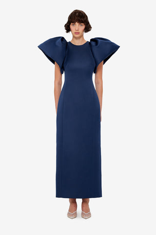 Exclusive LEO LIN Lucinda Maxi Dress - Navy