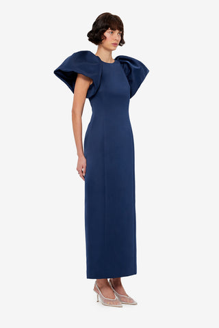 Exclusive LEO LIN Lucinda Maxi Dress - Navy