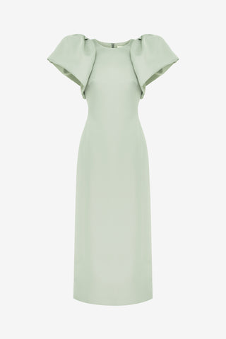 Exclusive LEO LIN Lucinda Maxi Dress - Sage