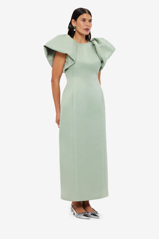 Exclusive LEO LIN Lucinda Maxi Dress - Sage