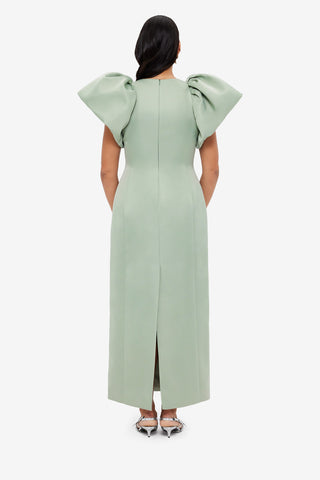 Exclusive LEO LIN Lucinda Maxi Dress - Sage