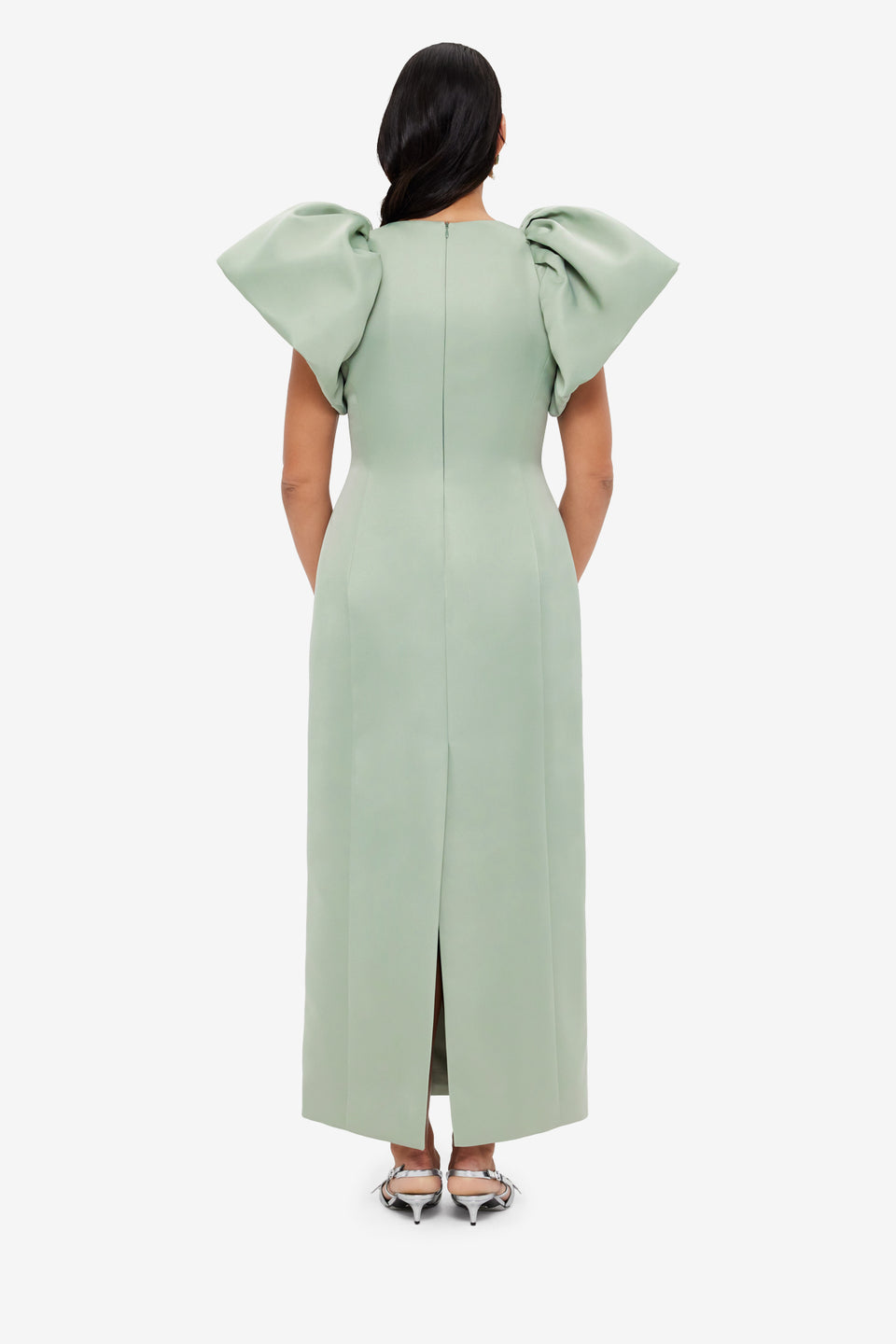 Exclusive LEO LIN Lucinda Maxi Dress - Sage