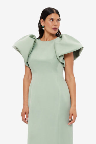 Exclusive LEO LIN Lucinda Maxi Dress - Sage