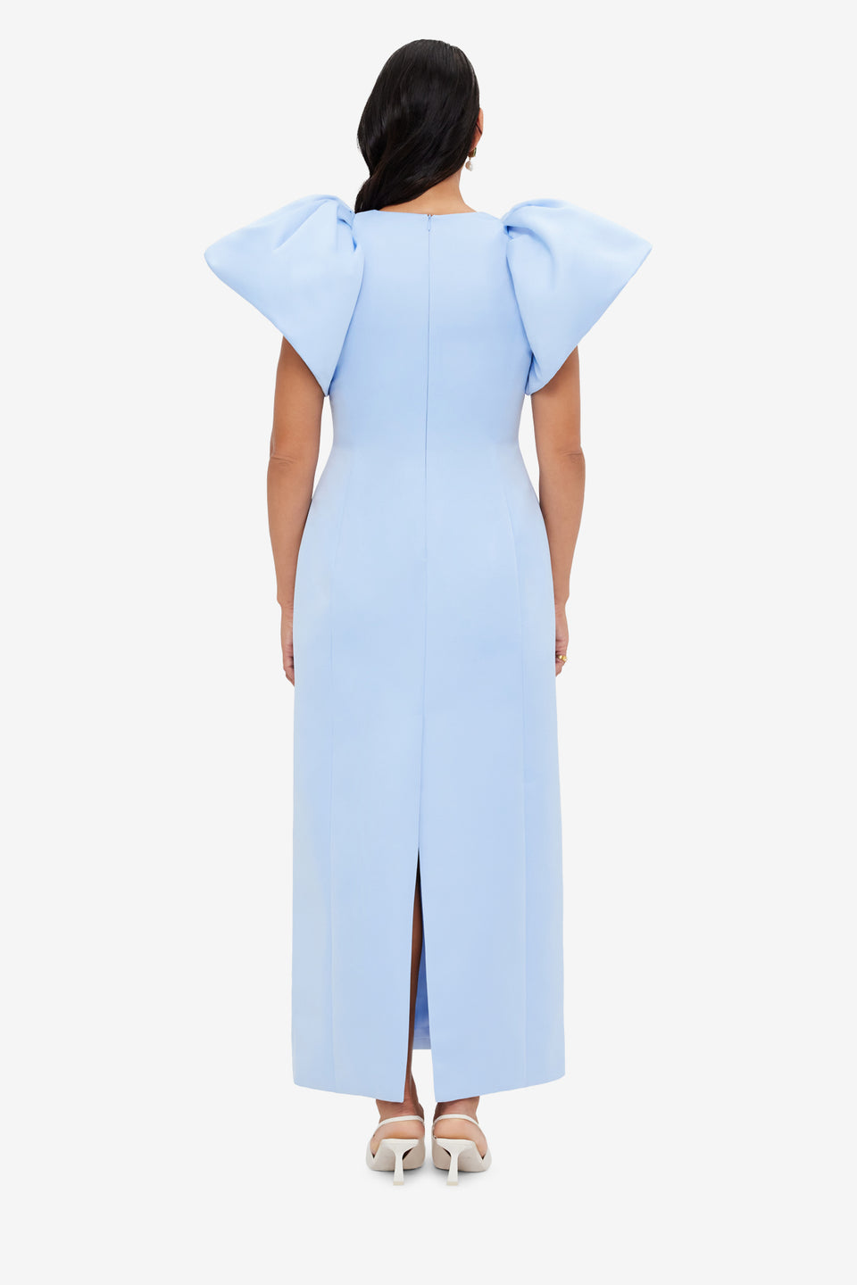Exclusive LEO LIN Lucinda Maxi Dress - Sky Blue