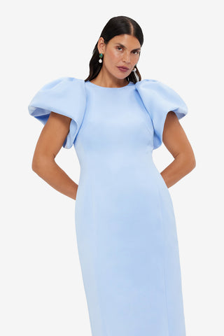 Exclusive LEO LIN Lucinda Maxi Dress - Sky Blue