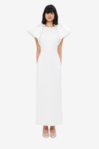 Exclusive LEO LIN Lucinda Maxi Dress - Snow