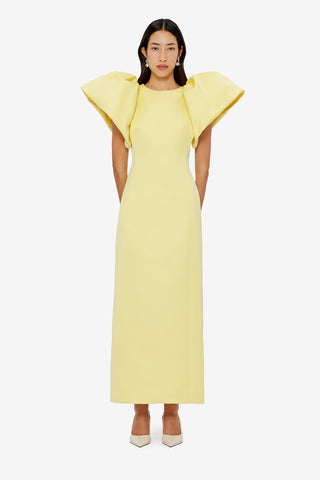Exclusive LEO LIN Lucinda Maxi Dress - Sorbet Yellow