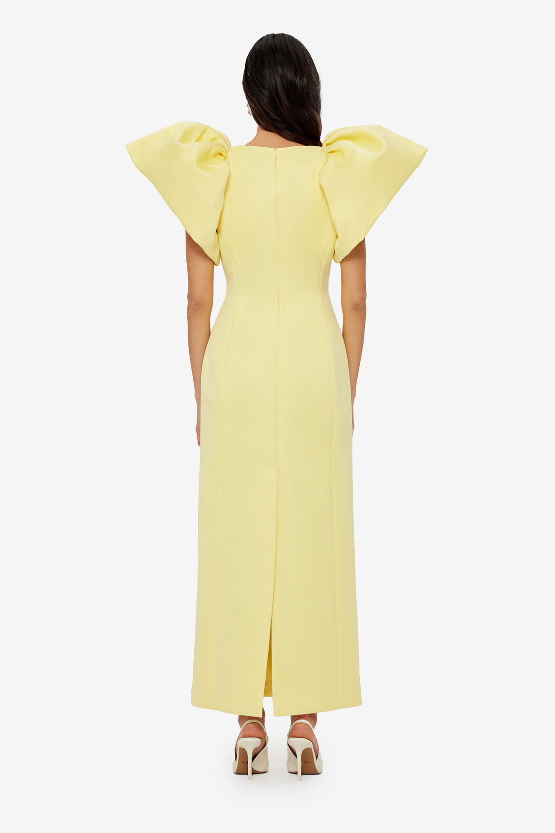 Exclusive LEO LIN Lucinda Maxi Dress - Sorbet Yellow