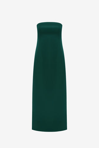 Rayna Bustier Maxi Dress - Emerald LEO LIN Rayna Bustier Maxi Dress - Emerald LEO LIN
