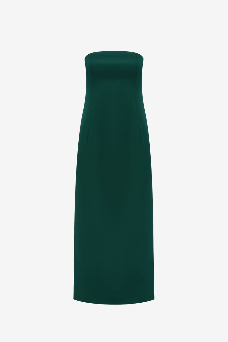 Exclusive LEO LIN Rayna Bustier Maxi Dress - Emerald