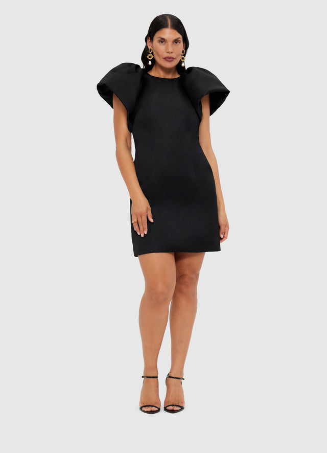 Exclusive Leo Lin Dayna Mini Dress - Ebony