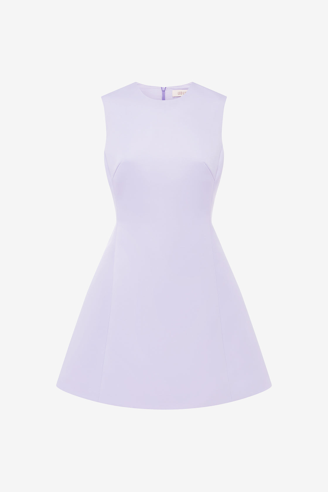 Exclusive LEO LIN Chloe Sleeveless Mini Dress - Lilac