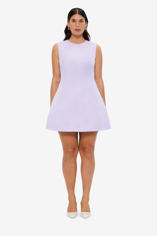 Exclusive LEO LIN Chloe Sleeveless Mini Dress - Lilac