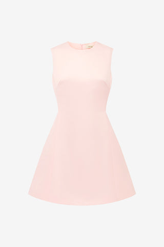 Exclusive LEO LIN Chloe Sleeveless Mini Dress - Soft Pink