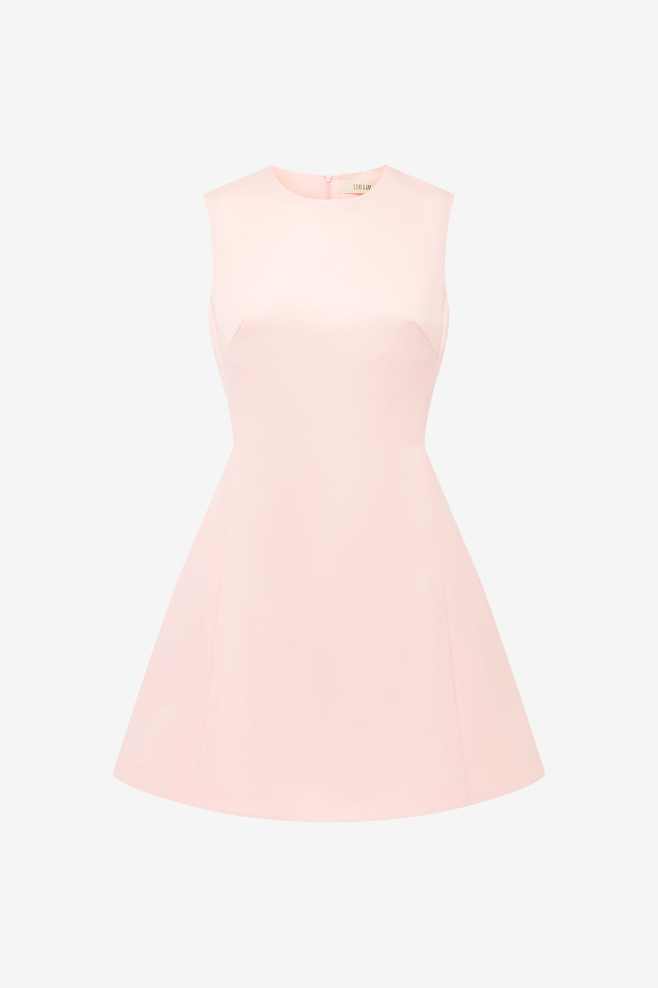 Exclusive LEO LIN Chloe Sleeveless Mini Dress - Soft Pink