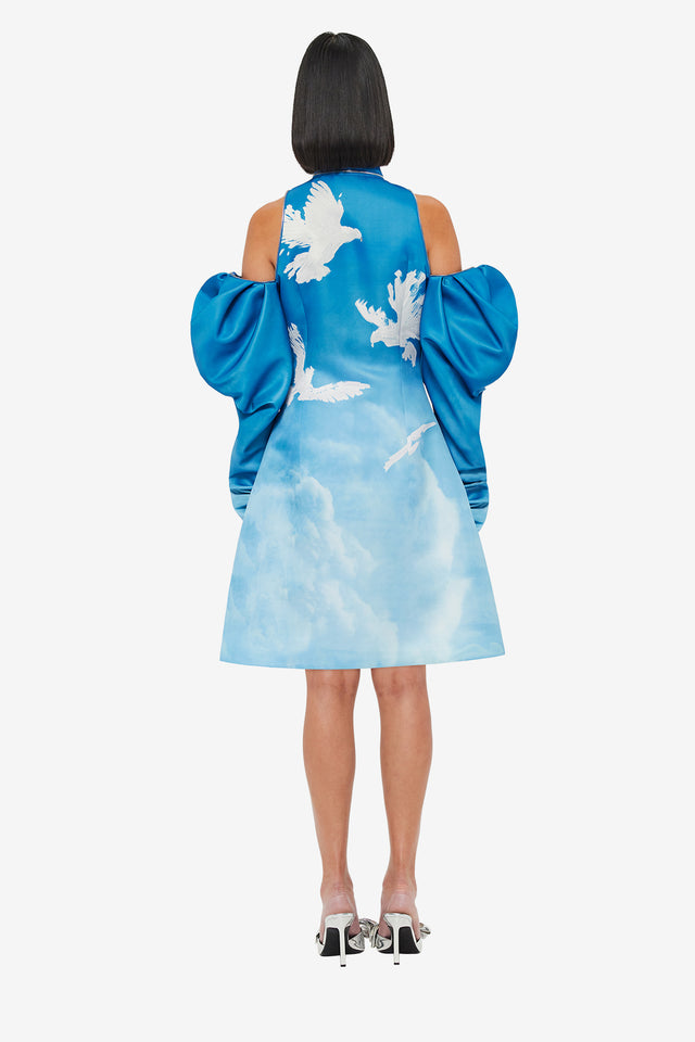 Exclusive LEO LIN Libby Mini Dress - Aerial Print
