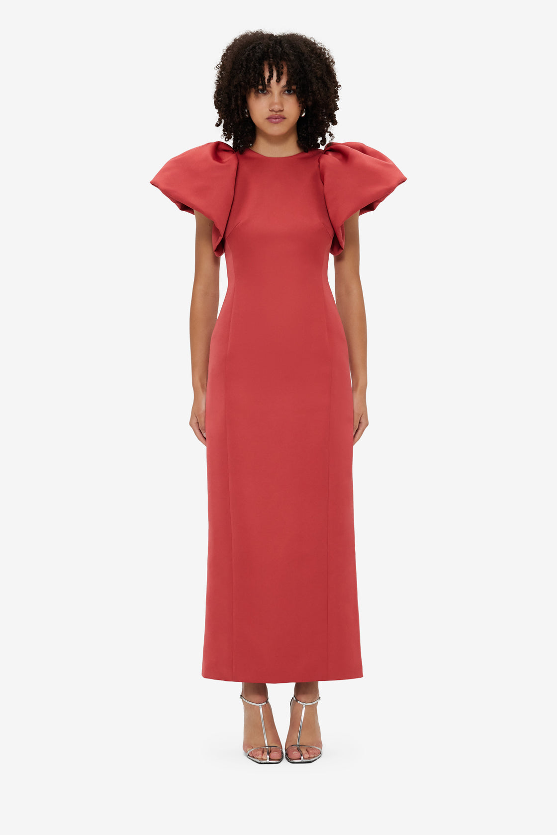 Exclusive LEO LIN Lucinda Maxi Dress - Mulberry