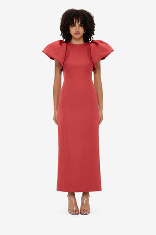 Exclusive LEO LIN Lucinda Maxi Dress - Mulberry