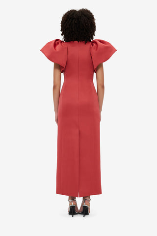 Exclusive LEO LIN Lucinda Maxi Dress - Mulberry