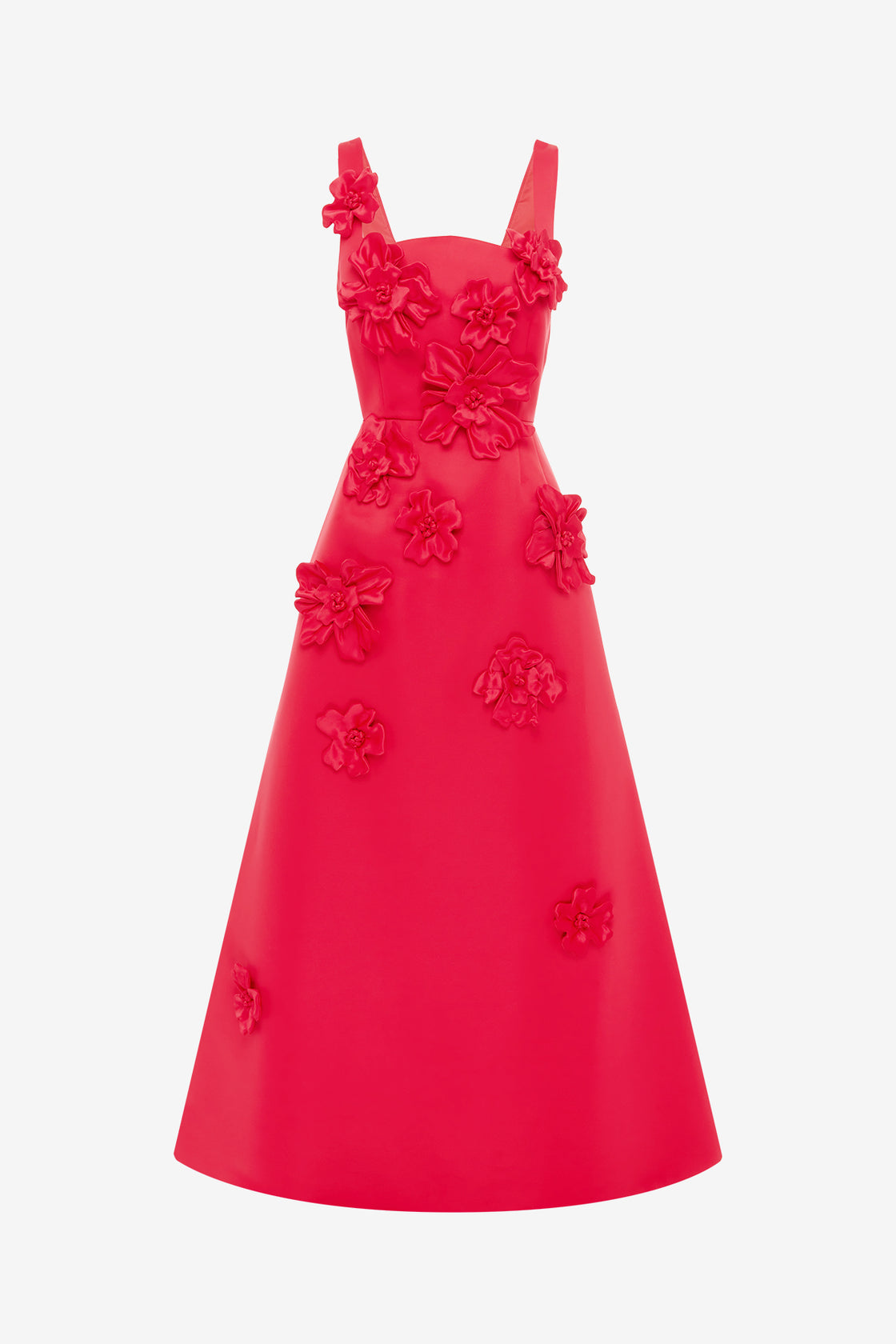 Rianne Floral Appliqu Maxi Dress - Rosa LEO LIN Rianne Floral Appliqu Maxi Dress - Rosa LEO LIN