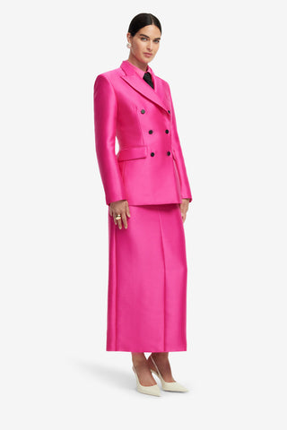 Exclusive LEO LIN Anissa Blazer - Hot Pink