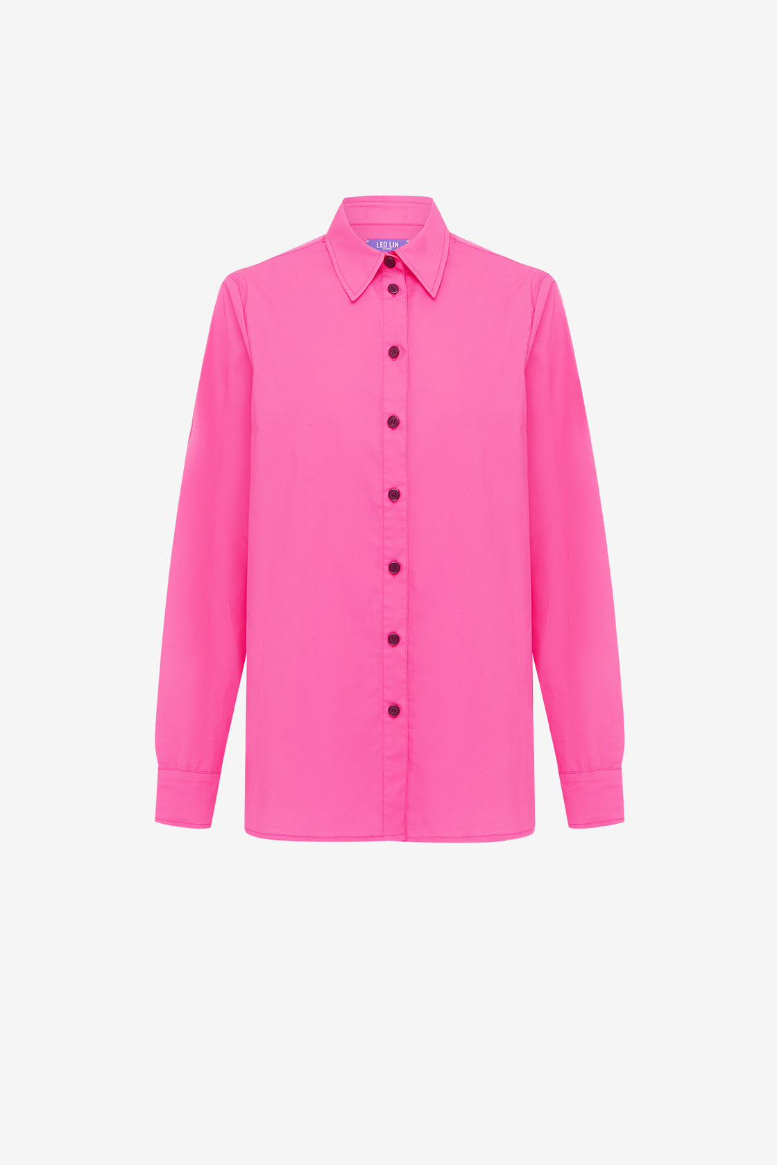 Exclusive LEO LIN Rosaline Shirt - Hot Pink