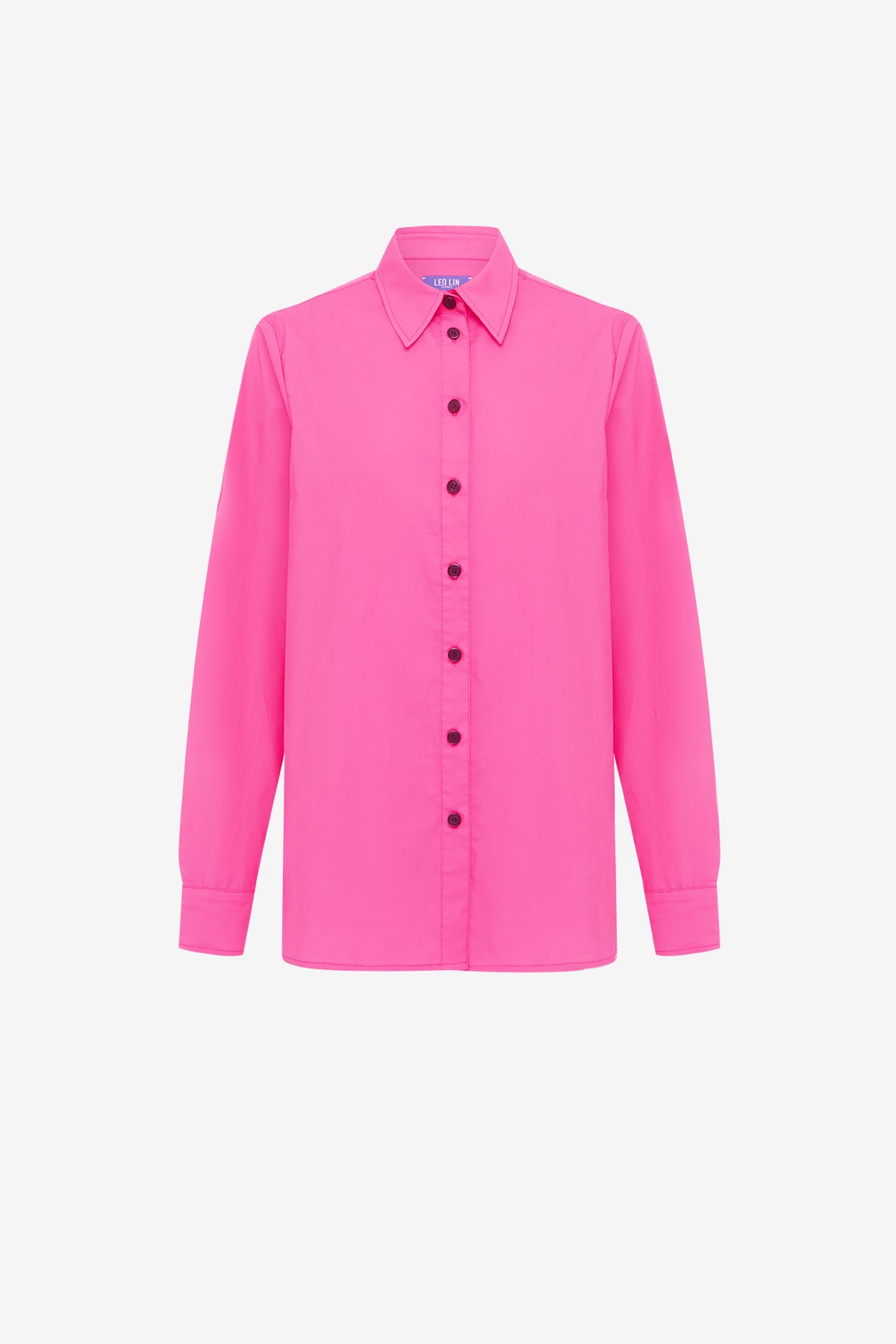 pink long sleeve dress shirt LEO LIN - Rosaline Cabana Life Women's Coral Perfect for business or Wedding Dresses Trumpet Ruffles color:White