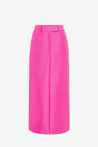Exclusive LEO LIN Eve Maxi Skirt - Hot Pink