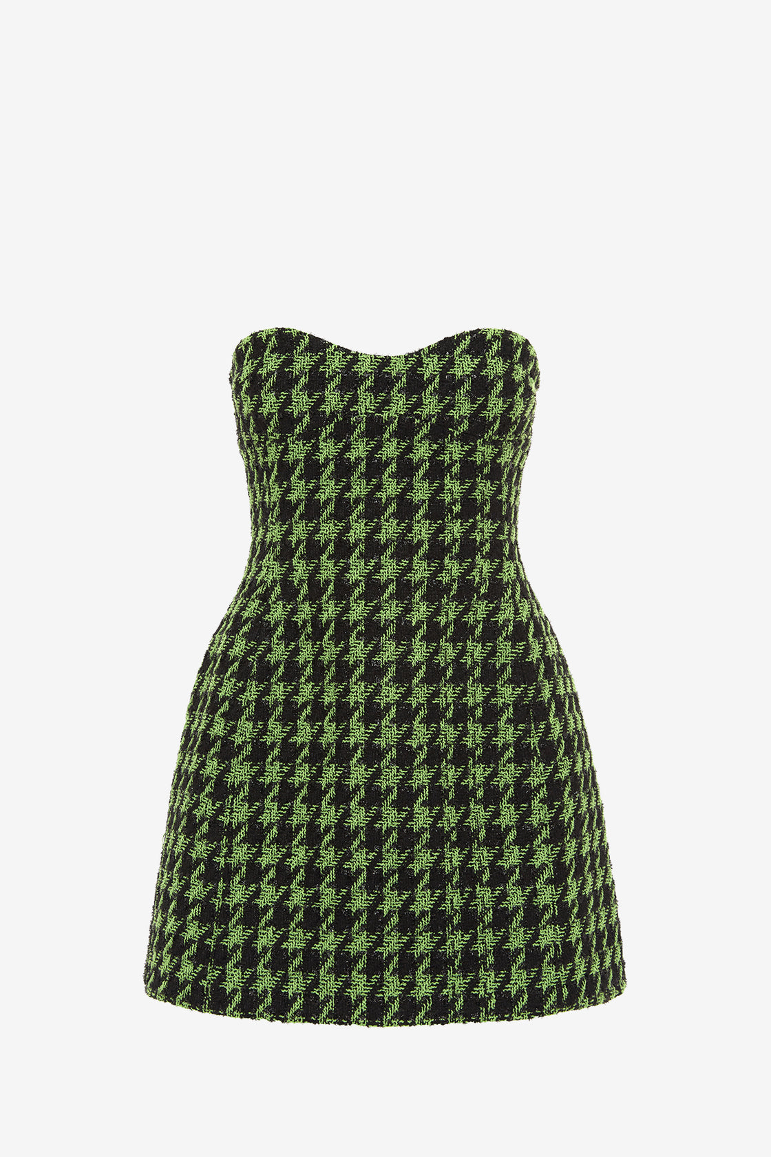 Rosario Tweed Mini Dress - Houndstooth LEO LIN Rosario Tweed Mini Dress - Houndstooth LEO LIN