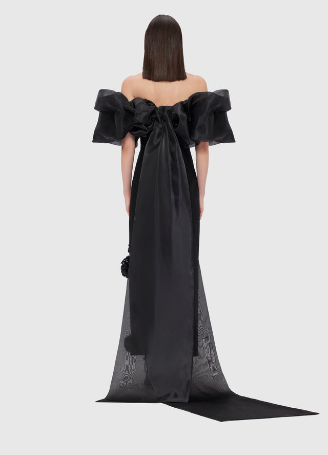 Exclusive LEO LIN Rayna Embellished Maxi Dress & Cape Set